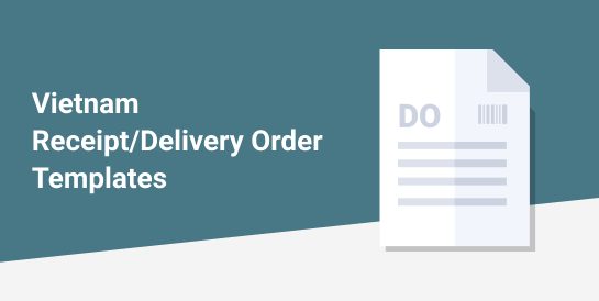 Vietnam Receipt/Delivery Order Templates