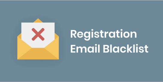 Danh sách đen Email đăng ký tài khoản
