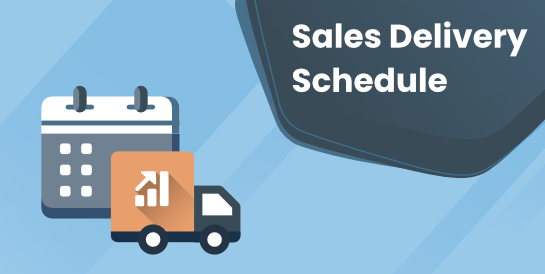 Sale Delivery Schedule